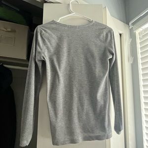 L Active Basic Gray Longsleeve